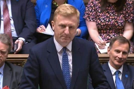 Deputy Prime Minister Oliver Dowden during Prime Minister's Questions in the House of Commons, London. Picture date: Wednesday May 17, 2023.