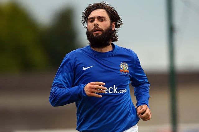 It didn't ultimately end with success, but Hamilton had guided Glenavon to their first European adventure since 2001 when they took on Icelandic outfit FC Hafnarfjordur in July 2014 following that Irish Cup triumph. The overall aggregate score was 6-2 with Glenavon scoring twice away from home - here is Hamilton in action during the Mourneview Park leg