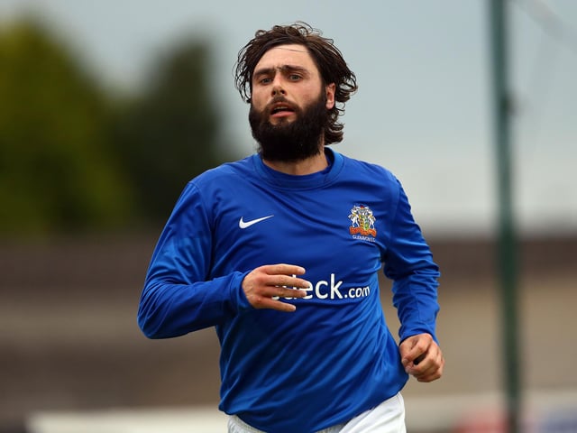 It didn't ultimately end with success, but Hamilton had guided Glenavon to their first European adventure since 2001 when they took on Icelandic outfit FC Hafnarfjordur in July 2014 following that Irish Cup triumph. The overall aggregate score was 6-2 with Glenavon scoring twice away from home - here is Hamilton in action during the Mourneview Park leg