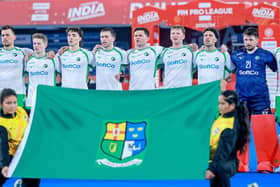 Ireland line up for the national anthem prior to a recent fixture against Australia