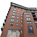 Residents of apartments at the Victoria Square complex in Belfast had to vacate the building for safety reasons and face losing their entire investment. Ben was impressed by their location, their aspect and indeed their symbolism. Pic Colm Lenaghan/Pacemaker
