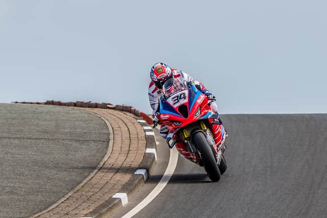 Alastair Seeley clinched pole for the Superbike races on the Milwaukee BMW at the North West 200 on Thursday