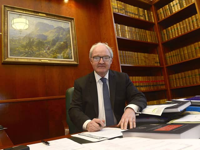 Ex Lord Chief Justice of NI Sir Declan Morgan will be Chief Commissioner