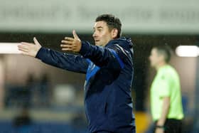 Loughgall manager Dean Smith will return to lead his side in their Sports Direct Premiership clash with Dungannon Swifts at Stangmore Park. PIC: Alan Weir/Pacemaker Press