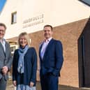 One of Northern Ireland’s leading commercial law firms, McKees has opened a new office in Enniskillen and has announced plans to create 10 new jobs over the next two years. Pictured at the new offices are partners of McKees Linus Murray and Andrea McCann and managing partner, Chris Ross