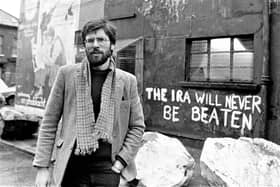 Gerry Adams in 1984. In 2020 his appeal against his 1975 conviction was allowed in the Supreme Court on the grounds his internment had not been considered personally by the Secretary of State even though it had been signed by the Minister of State. It was a crazy judgement that totally undermined the Carltona principle that had operated in UK law since 1939 — allowing cabinet ministers to delegate decisions