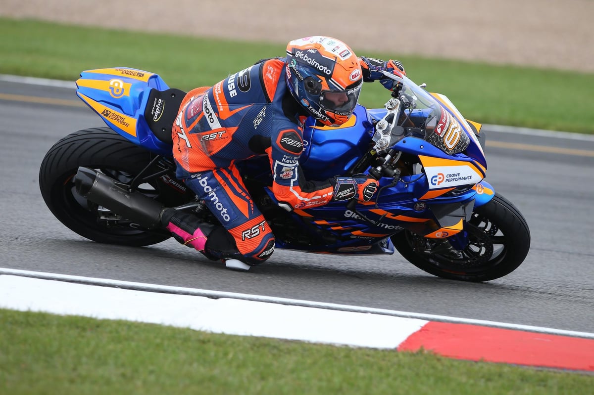 BSB Donington Park: Chrissy Rouse suffers 'significant head injury' after crash in race three