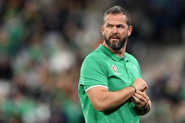 Ireland head coach Andy Farrell is preparing his side for Saturday's massive Rugby World Cup quarter-final clash with New Zealand in Paris