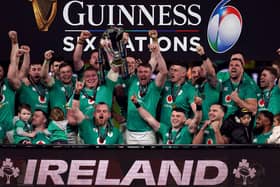 Ireland secured back-to-back Guinness Six Nations glory at the Aviva Stadium in Dublin on Saturday with victory over Scotland. (Photo by Brian Lawless/PA Wire)