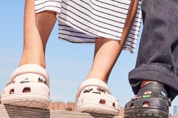 Members of the public are being encouraged to bring their old Crocs shoes to The Boulevard, outside Banbridge, to form a ‘Crocs archway’. Photo: Crocs.inc