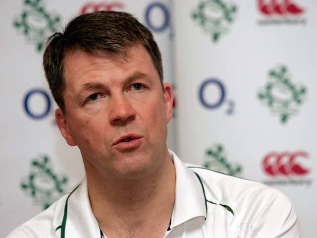Hugh McCaughey during his time as Ireland 7's manager. PIC: INPHO/Morgan Treacy