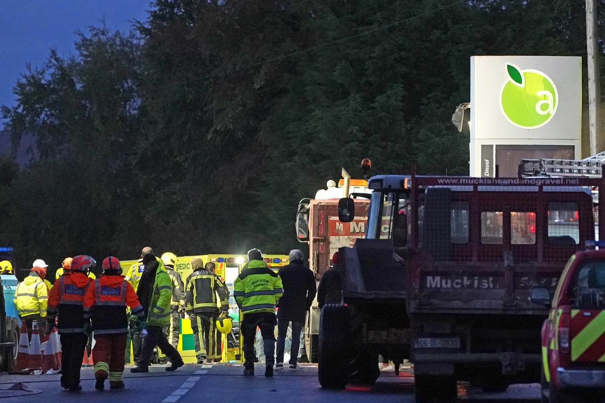 Two teenagers and a child among 10 killed in Irish petrol station explosion