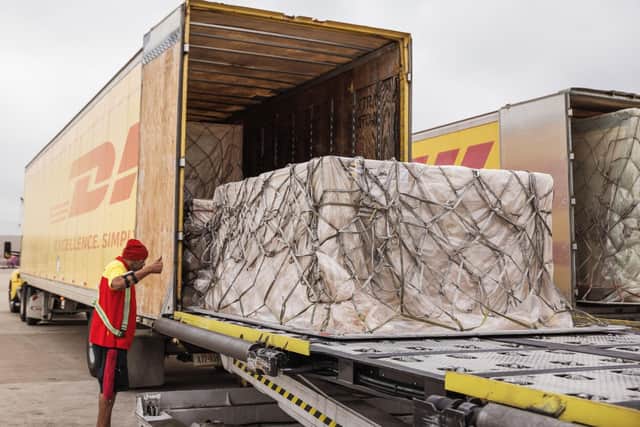 A planning application has been submitted for the construction of a storage and distribution warehouse building in Newtownabbey. Photo (stock image) provided by DHL