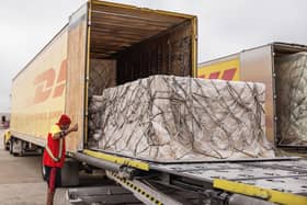 A planning application has been submitted for the construction of a storage and distribution warehouse building in Newtownabbey. Photo (stock image) provided by DHL