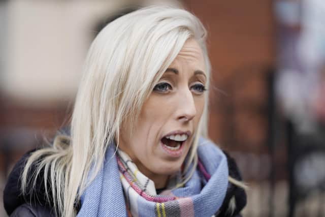 DUP MP Carla Lockhart raised concerns about the attendance this week of senior Sinn Fein members at the funeral of IRA terrorist Rita O’Hare