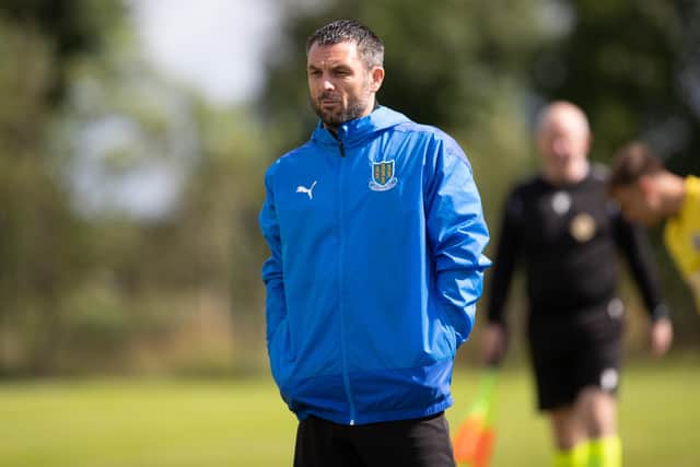 Ballymena United boss Jim Ervin will kick off his career in management tonight by facing derby rivals Coleraine across the opening fixture of the Premiership season. (Photo by Ballymena United FC)
