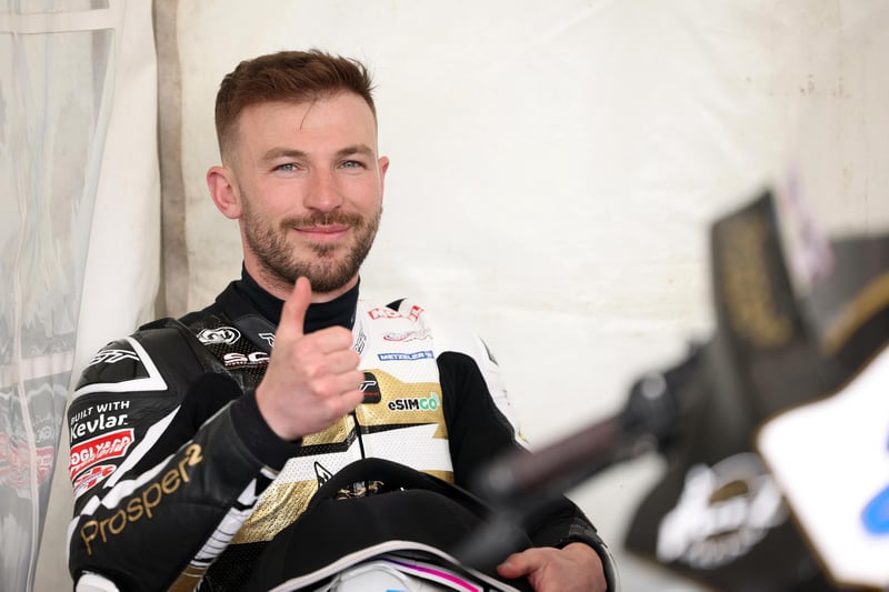 Thumbs up from Paul Jordan during the opening practice session