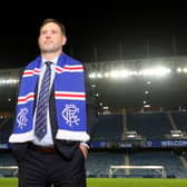 Newly appointed Rangers manager Michael Beale during a press conference at the Ibrox on Thursday.