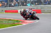 Peter Hickman on the LEW 8TEN Racing BMW at the opening round of the British Superbike Championship at Oulton Park in May. (Photo by Ian Hopgood)