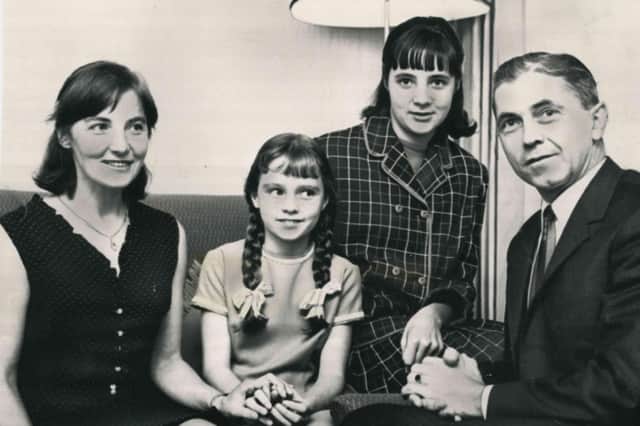 Thomas Niedermayer, with his wife Ingeborg and children Renate and Gabriele. The new documentary 'Face Down' tells the story of Niedermayer, the German boss of the Belfast Grundig factory whose fate was to be buried face down in Colin Glen