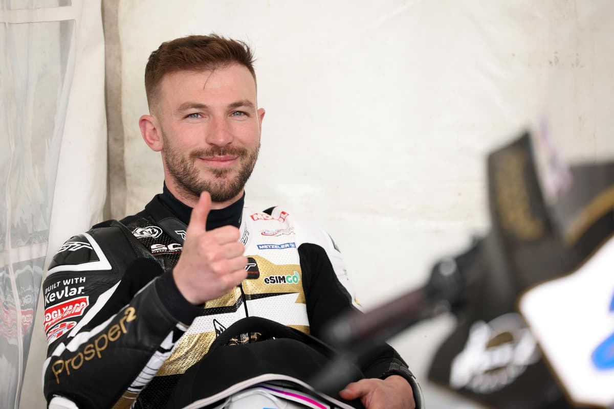 The Magherafelt man will be competing in the Lightweight race at the Manx GP for the first time