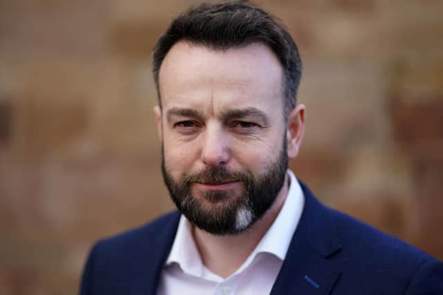 SDLP leader Colum Eastwood ahead of the SDLP annual conference this weekend