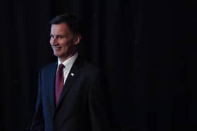 Jeremy Hunt who has been appointed Chancellor of the Exchequer after outgoing Chancellor Kwasi Kwarteng said he has accepted Prime Minister Liz Truss' request he "stand aside", paying the price for the chaos unleashed by his mini-budget. Issue date: Friday October 14, 2022.