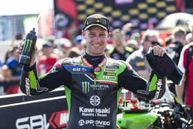 Jonathan Rea finished third in Saturday's opening World Superbike race at Magny-Cours in France and repeated the result in the Superpole race
