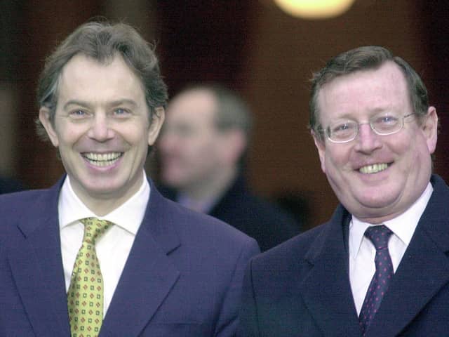 The relationship between David Trimble and Tony Blair was the most remarkable of all. Many in Labour considered Ulster Prods and unionists to be dirty words. Blair changed that
