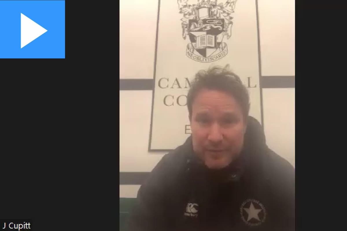 VIDEO: Campbell College head coach Jonny Cupitt previews Schools&#8217; Cup final