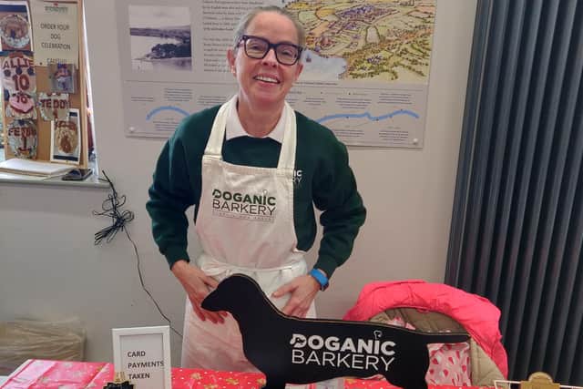Doganic Barkery proprietor Kerona Hasson is looking forward to bringing her unique range of artisan heathy bakes for dogs to this year’s Guildhall Craft Fair