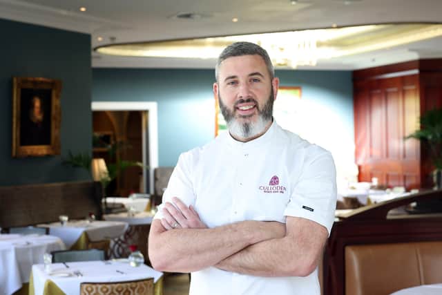 Mark Begley, executive head chef at the Culloden Hotel and Spar at Holywood, Co Down