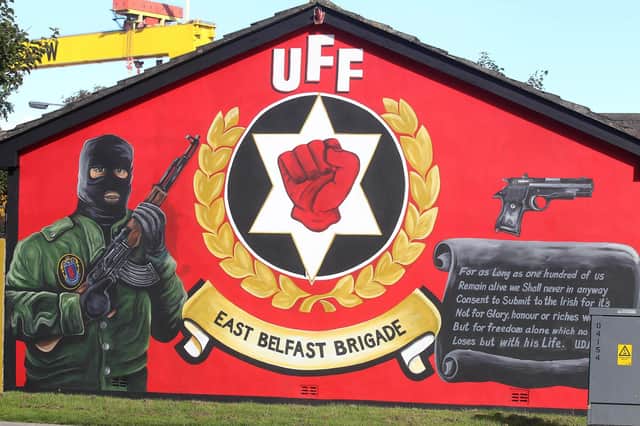 A UFF mural