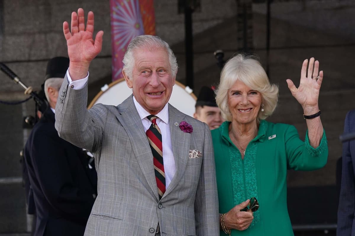 King Charles and Queen Camilla meet and greet in Armagh on second day of engagements