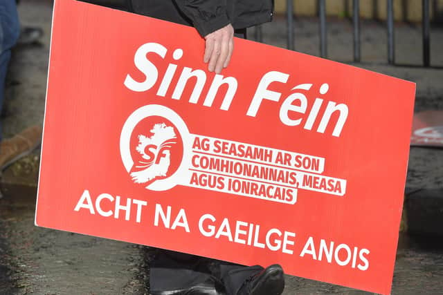 Unionists have slammed a proposal by Sinn Fein to roll out Irish signs across 600 streets in Belfast at a cost of £56,000.