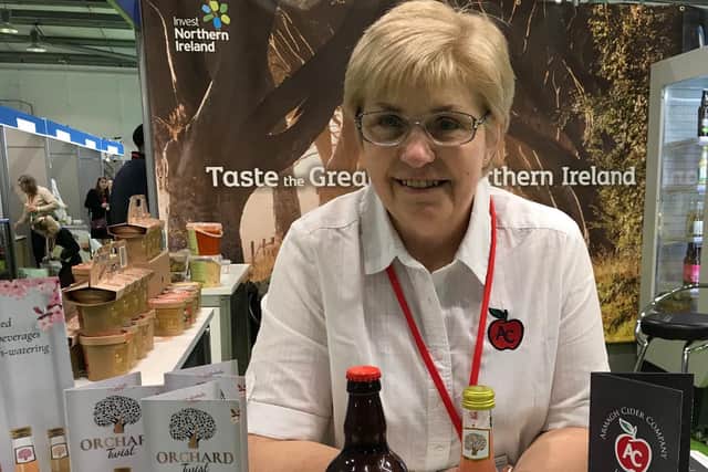 Helen Troughton, managing director of Armagh Cider and Troughton’s Premium soft drinks