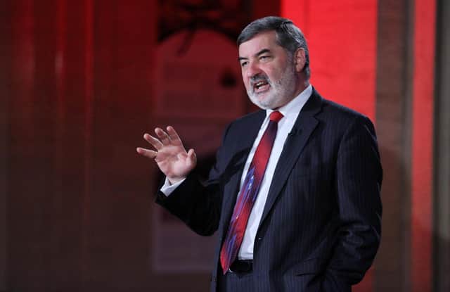 Lord Alderdice speaking in Stormont in 2014. ​There is something ridiculous in someone who enjoys a comfortable life in Oxfordshire portraying the UK as a failed state. But for all the problems with his analysis, but it should not be ignored.Picture by Kelvin Boyes / Press Eye