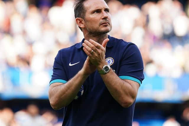 Former Chelsea and Everton boss Frank Lampard