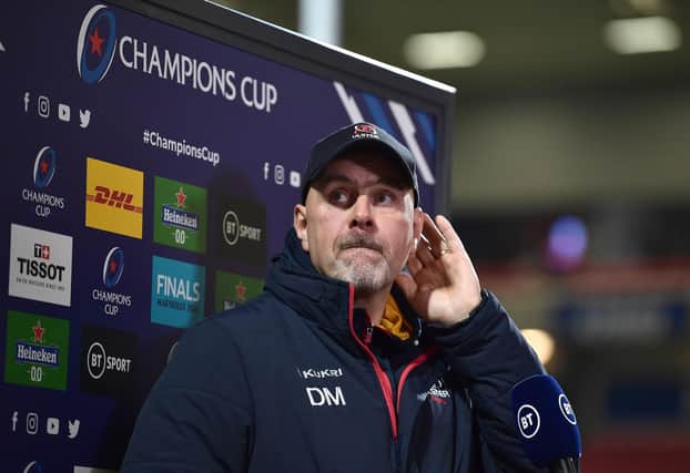 Ulster head coach Dan McFarland has dismissed speculation linking him to the vacant Leicester Tigers job. (Photo by Charles McQuillan/Getty Images)