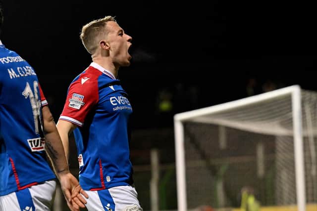 Linfield’s Kyle McClean was crowned NIFWA Player of the Year last month. PIC: Inpho/Stephen Hamilton