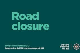 Co Tyrone road closed