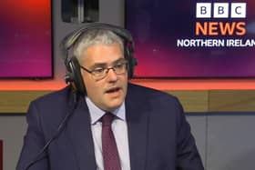 Gavin Robinson told the BBC last month that the deal removed the Irish Sea border for UK goods. He now says the new government will have much more to do about the barrier yet the DUP had said it had removed key difficulties.