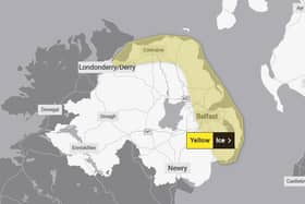 Yellow weather warning issued
