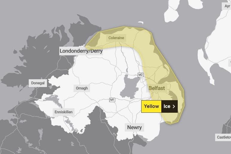 Weather: Another yellow weather warning issued for Northern ireland as cold weather continues