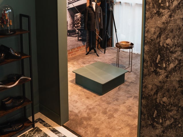 The Glasshouse offers more space for the tailoring team.