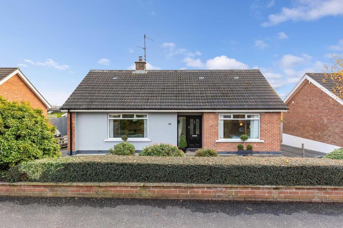 This wonderfully modernised bungalow in Lisburn has lots of potential for expansion