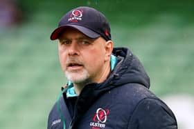 Ulster Rugby head coach Dan McFarland. PIC: Niall Carson/PA