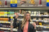 Laura Murphy, managing director of Omagh’s Oatco Superfuel, at a Meal Deal showcase in a local Tesco superstore