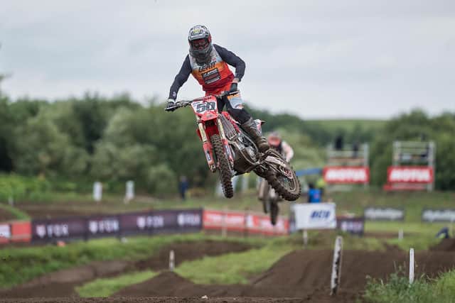 Martin Barr now lying sixth in British MX1 Pro championship after Preston Docks