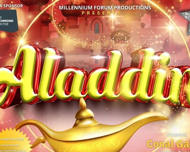If you’ve ever fancied treading the boards in a professional theatrical production, make your way to the Millennium Forum on Friday 12th April from 1-5pm when the North West’s premier theatre will be holding auditions for yet another fabulous Christmas panto, ‘Aladdin’. Credit Millennium Forum